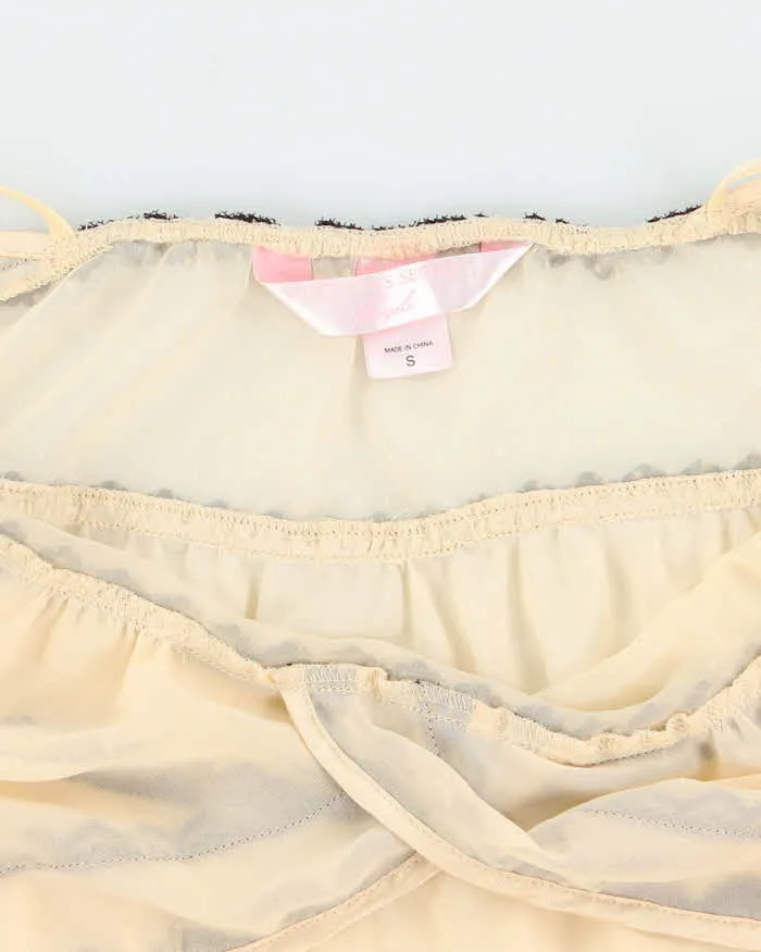 Vintage Y2k 00s Victoria's Secret Angels Sheer Slip Dress - S sold by Rokit product image thumbnail 5