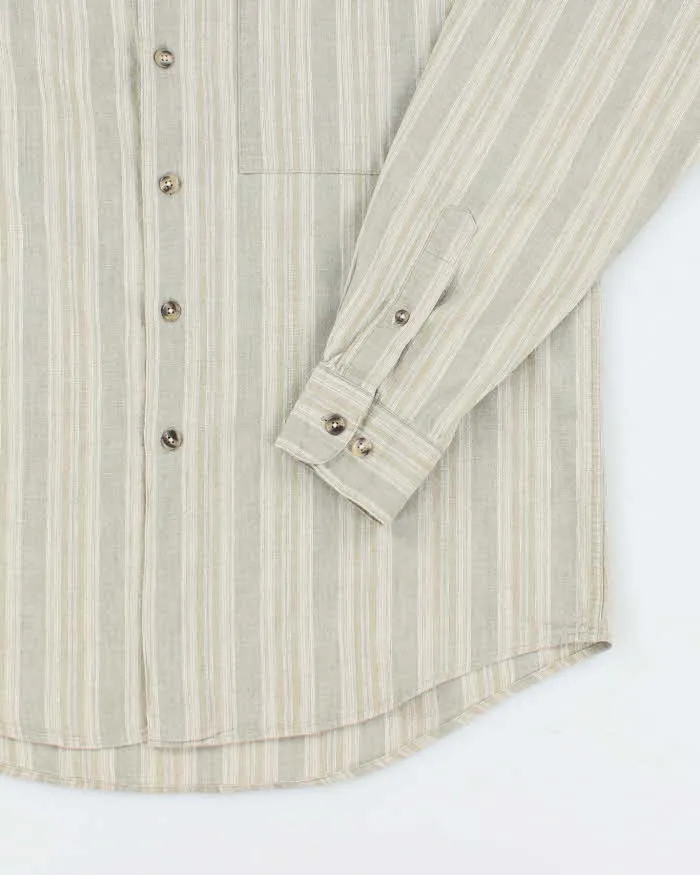 Vintage Pierre Cardin Linen Blend Grandad Collar Shirt - M sold by Rokit product image thumbnail 4