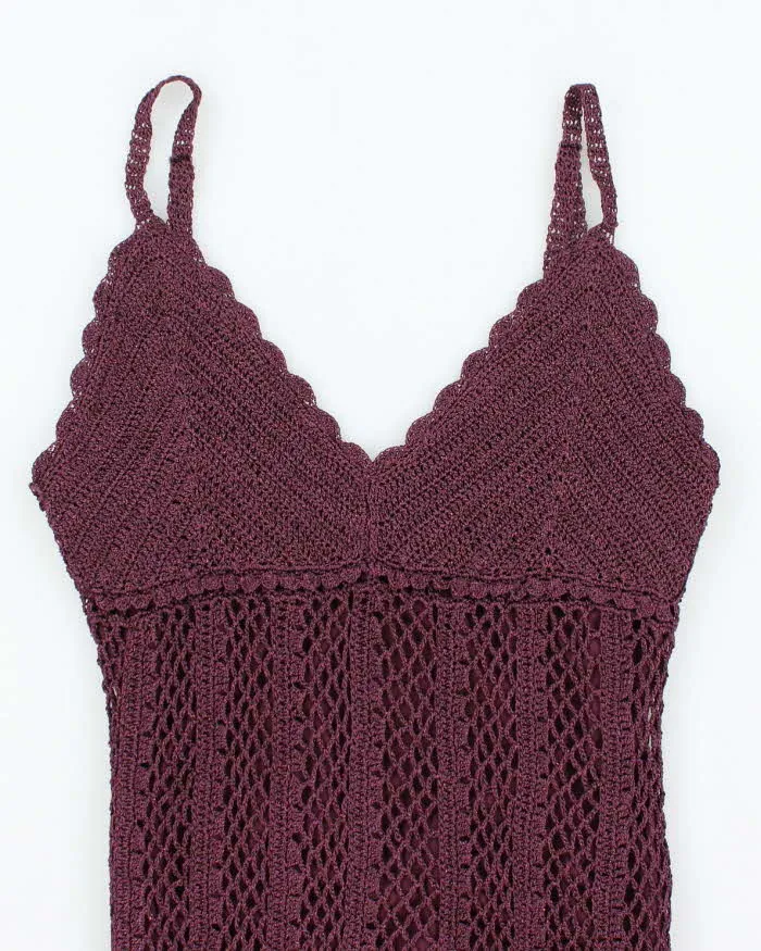 Vintage Y2k 00s Le Chateau Crochet Cami - S sold by Rokit product image thumbnail 3