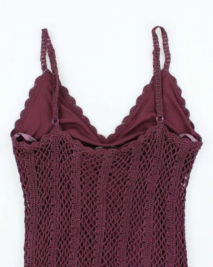 Vintage Y2k 00s Le Chateau Crochet Cami - S sold by Rokit product image thumbnail 4