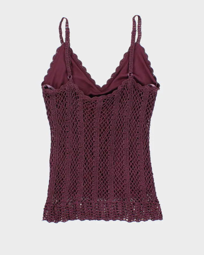 Vintage Y2k 00s Le Chateau Crochet Cami - S sold by Rokit product image thumbnail 2