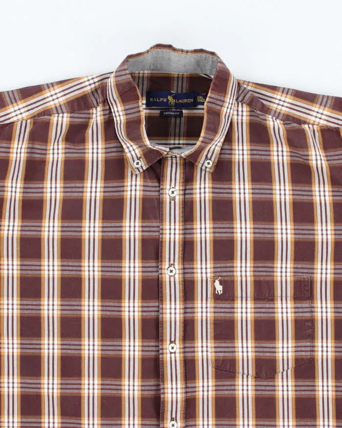 Vintage Ralph Lauren Check Long Sleeve Shirt - XXL sold by Rokit product image thumbnail 3
