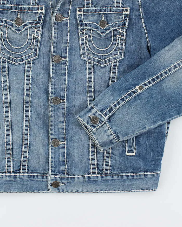 Vintage 2000's True Religion Medium Wash Denim Jacket - XL sold by Rokit product image thumbnail 4