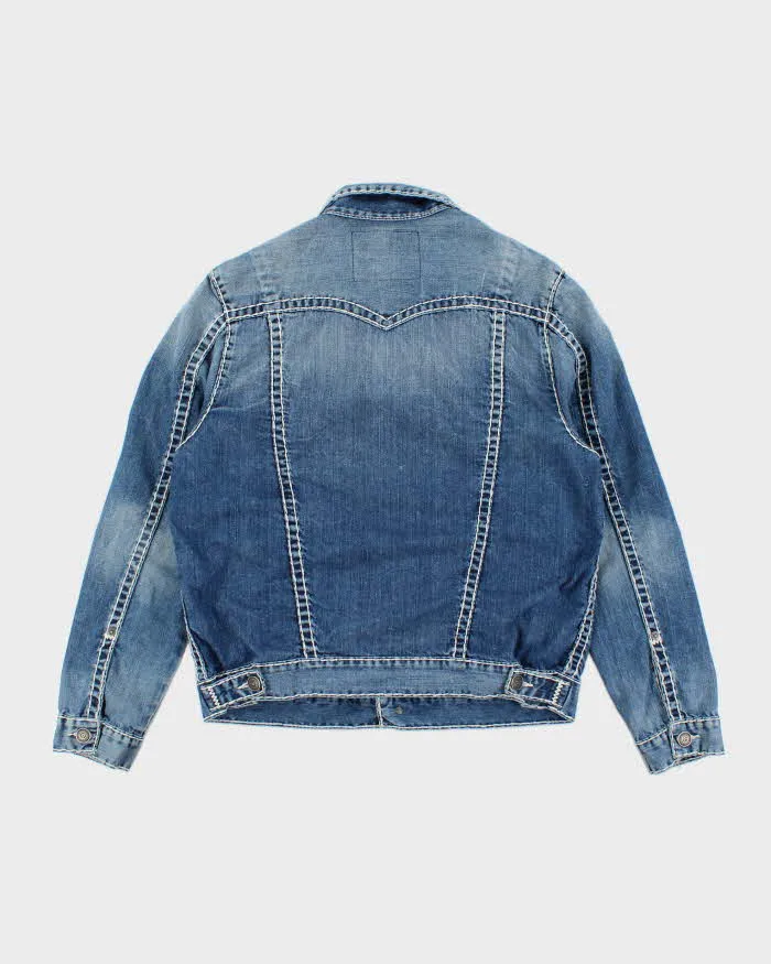 Vintage 2000's True Religion Medium Wash Denim Jacket - XL sold by Rokit product image thumbnail 2