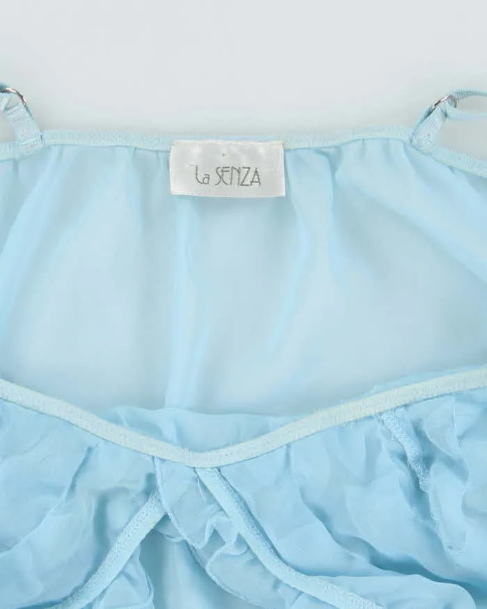 Vintage Y2k 00s La Senza Ruffle Mesh Cami - S sold by Rokit product image thumbnail 5