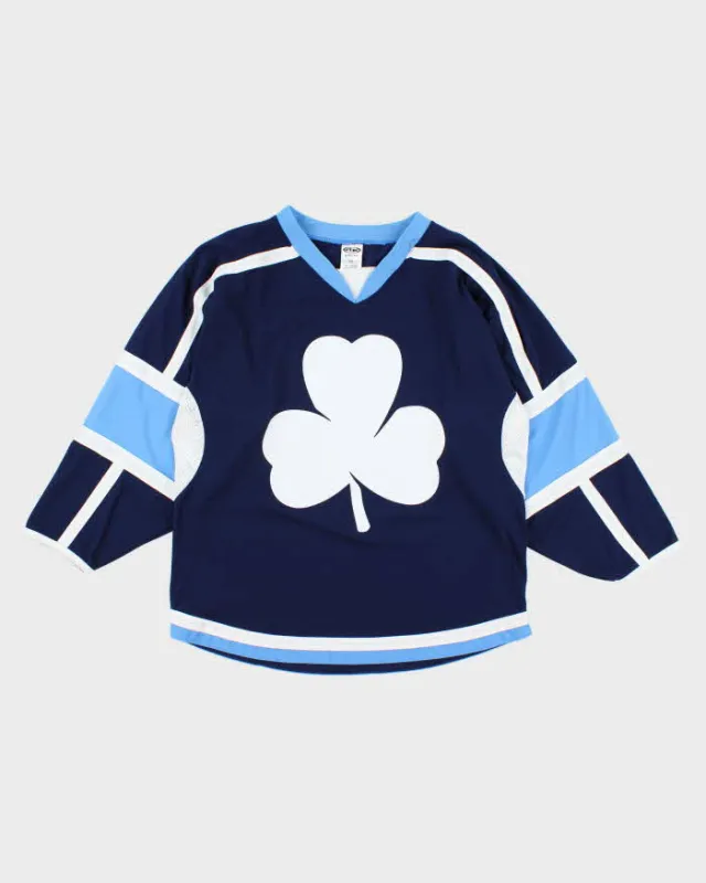 Vintage 2000's Shamrock Oversized Ice Hockey Jersey - M sold by Rokit