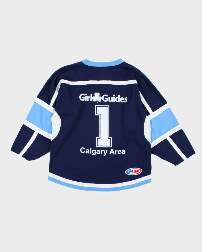 Vintage 2000's Shamrock Oversized Ice Hockey Jersey - M sold by Rokit product image thumbnail 3