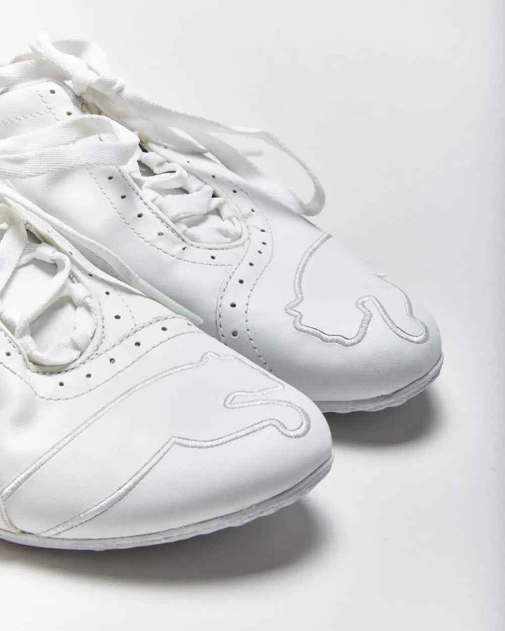 Vintage Y2K Puma Embroidered Logo Speed Cat Trainers - UK 4.5 sold by Rokit product image thumbnail 5