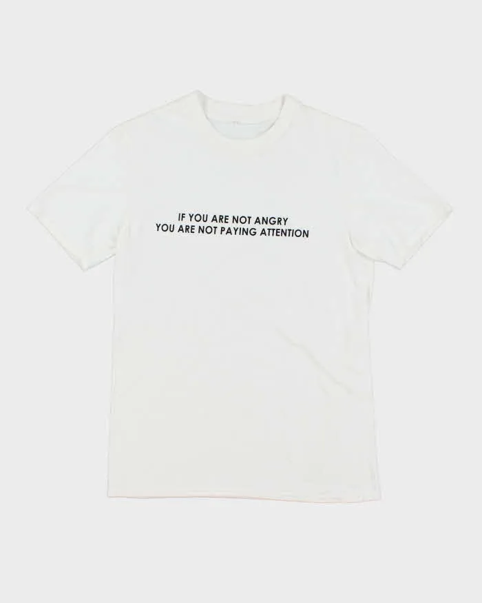 Vintage Y2K Comedy Slogan Graphic T-Shirt - M sold by Rokit