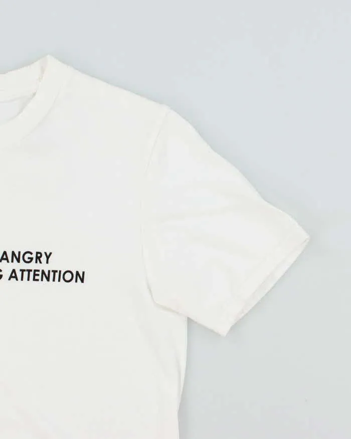 Vintage Y2K Comedy Slogan Graphic T-Shirt - M sold by Rokit product image thumbnail 4