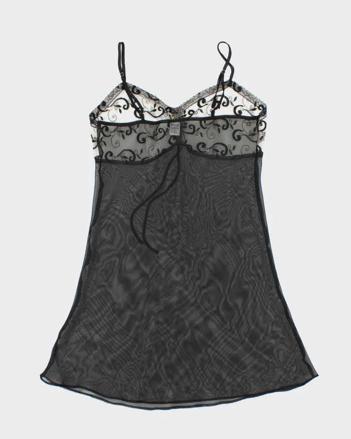Vintage Y2k 00s Cotteli Collection Mesh Slip Dress - M sold by Rokit product image thumbnail 2