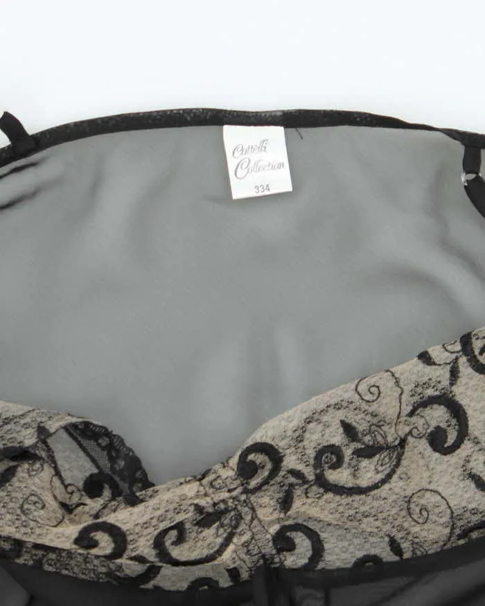 Vintage Y2k 00s Cotteli Collection Mesh Slip Dress - M sold by Rokit product image thumbnail 5