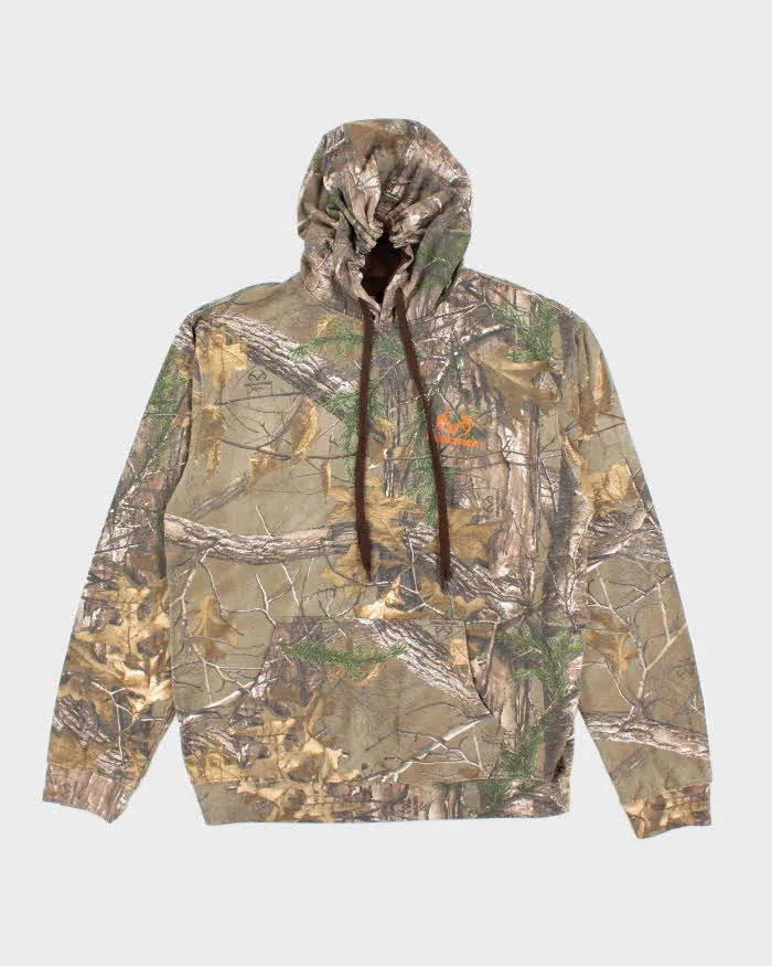 Vintage Y2K Real Tree Camouflage Hoodie - L sold by Rokit