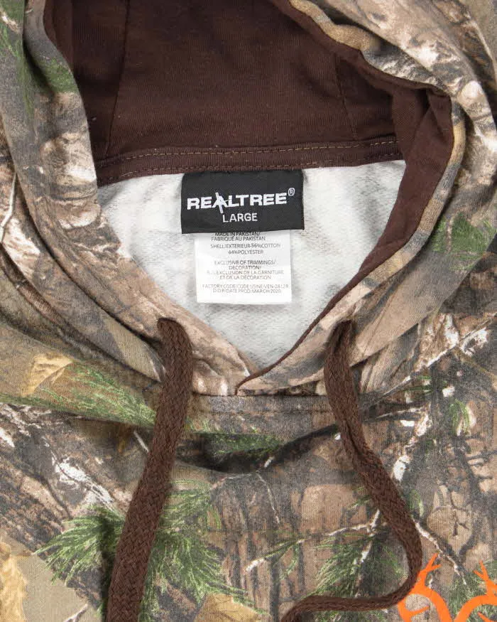 Vintage Y2K Real Tree Camouflage Hoodie - L sold by Rokit product image thumbnail 5