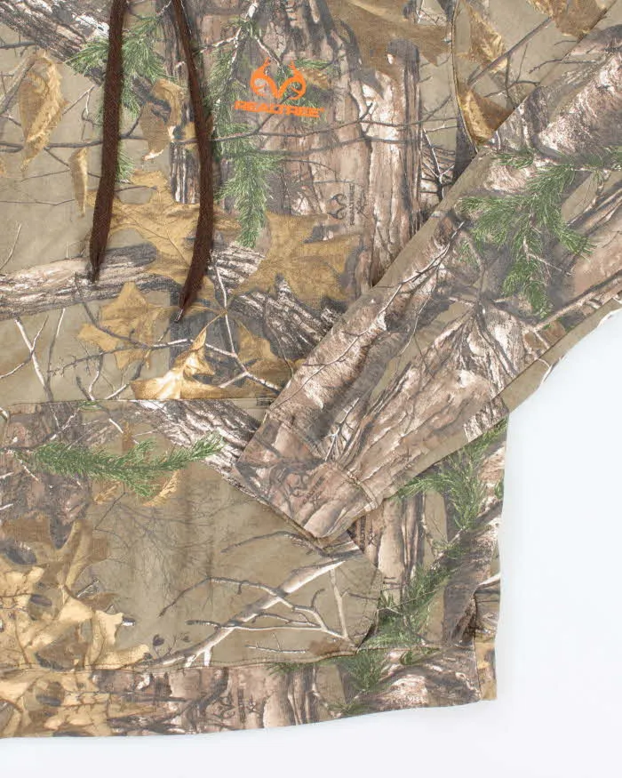 Vintage Y2K Real Tree Camouflage Hoodie - L sold by Rokit product image thumbnail 4