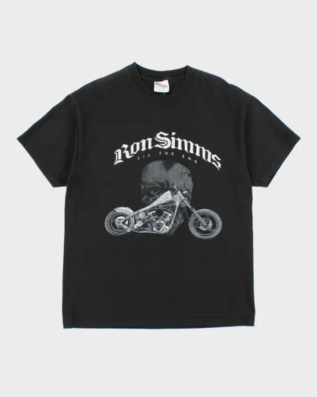 Vintage Ron Simmons Till the End Graphic T-Shirt - M sold by Rokit