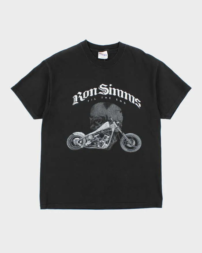 Vintage Ron Simmons Till the End Graphic T-Shirt - M sold by Rokit