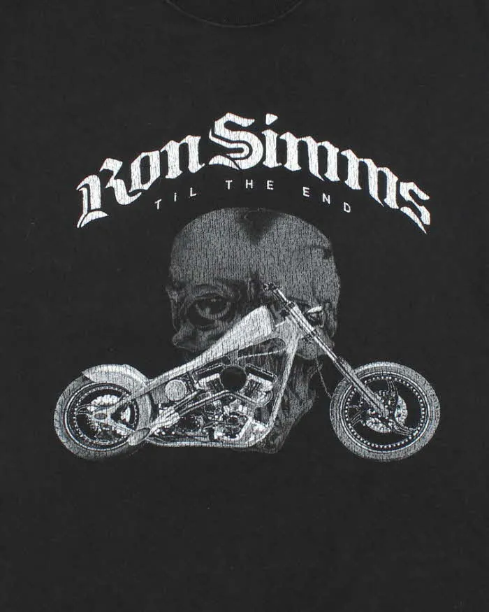 Vintage Ron Simmons Till the End Graphic T-Shirt - M sold by Rokit product image thumbnail 3