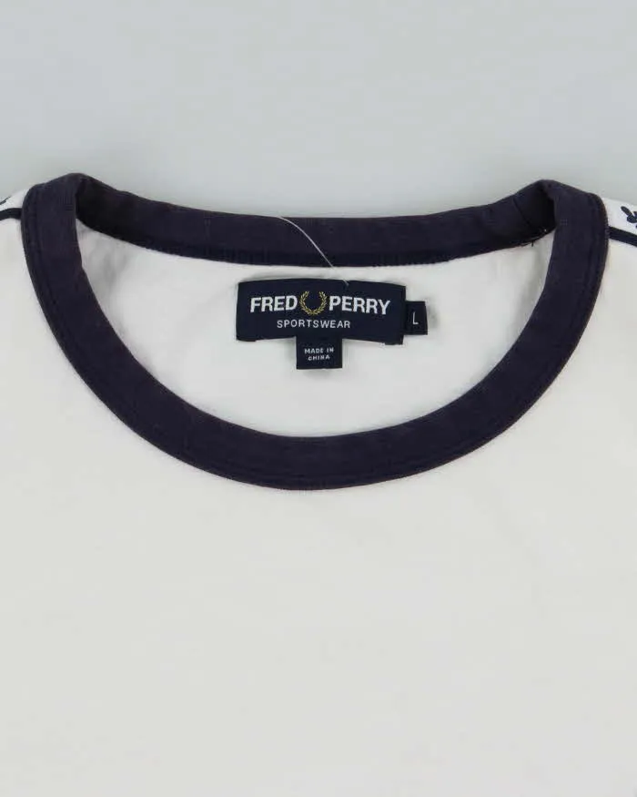 Vintage 2000's Fred Perry Sportswear Ringer T-Shirt - L sold by Rokit product image thumbnail 5