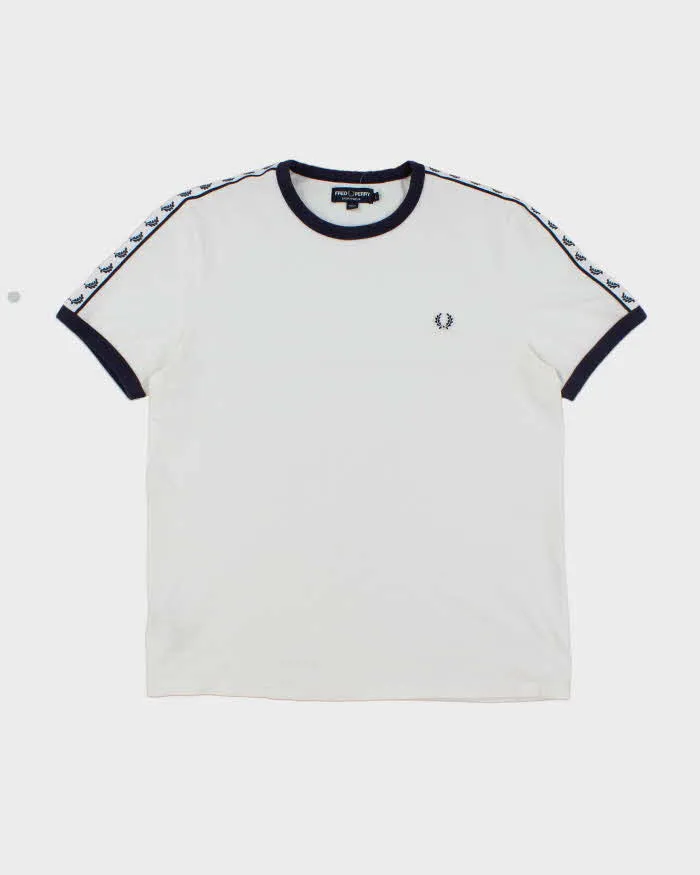Vintage 2000's Fred Perry Sportswear Ringer T-Shirt - L sold by Rokit