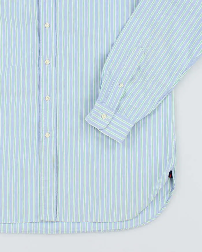 Vintage 2000's Ralph Lauren Striped Long Sleeve Shirt - L sold by Rokit product image thumbnail 4