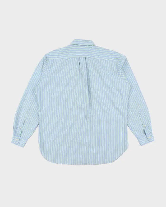 Vintage 2000's Ralph Lauren Striped Long Sleeve Shirt - L sold by Rokit product image thumbnail 3