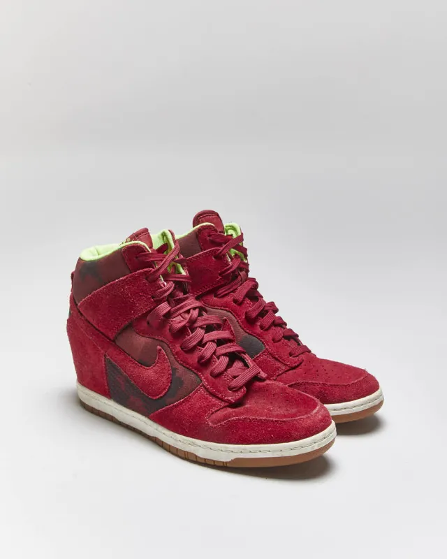 Vintage Y2k 00s Nike Dunk Wedge Trainers - UK7.5 sold by Rokit