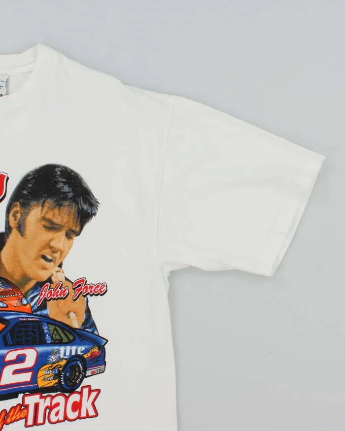 Vintage 2000's Elvis Kings of the Track Racing T-Shirt - L sold by Rokit product image thumbnail 4
