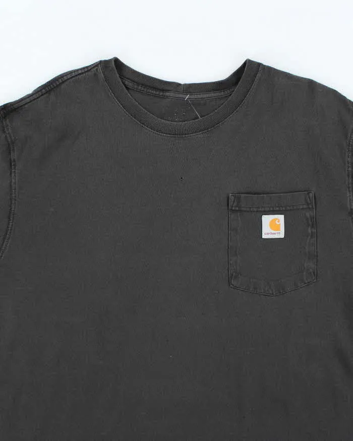 Vintage Y2K Carhartt Oversized Faded Pocket T-Shirt - XL sold by Rokit product image thumbnail 2