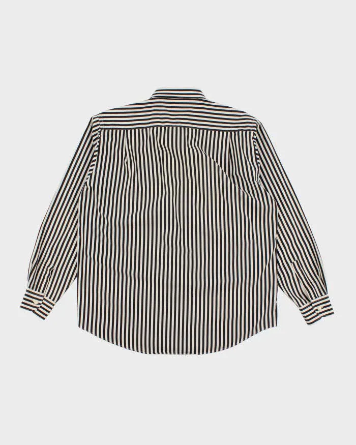 Vintage Yves Saint Laurent Stripe Long Sleeve Shirt - L sold by Rokit product image thumbnail 2