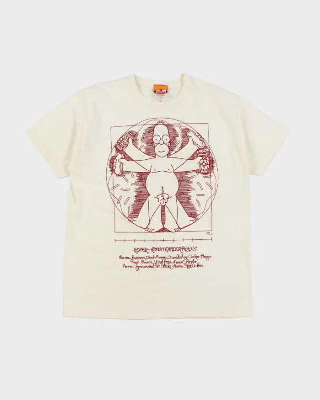 Vintage 2000's The Simpsons Homer Graphic T-Shirt - M sold by Rokit