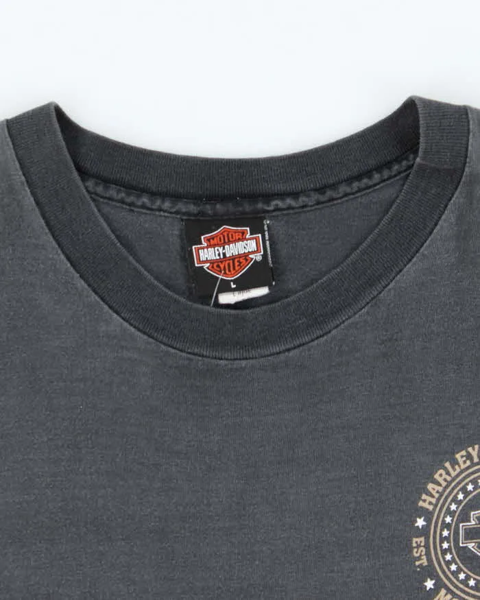 Vintage 2000's Harley Davidson Ontario Faded Graphic T-Shirt - L sold by Rokit product image thumbnail 5