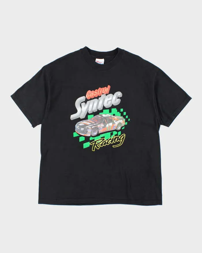 Vintage 90's Castrol Syntec Racing Graphic T-Shirt - XL sold by Rokit