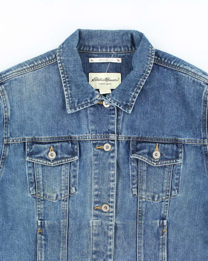 Vintage Y2K Eddie Bauer Dark Wash Denim Jacket - M sold by Rokit product image thumbnail 3