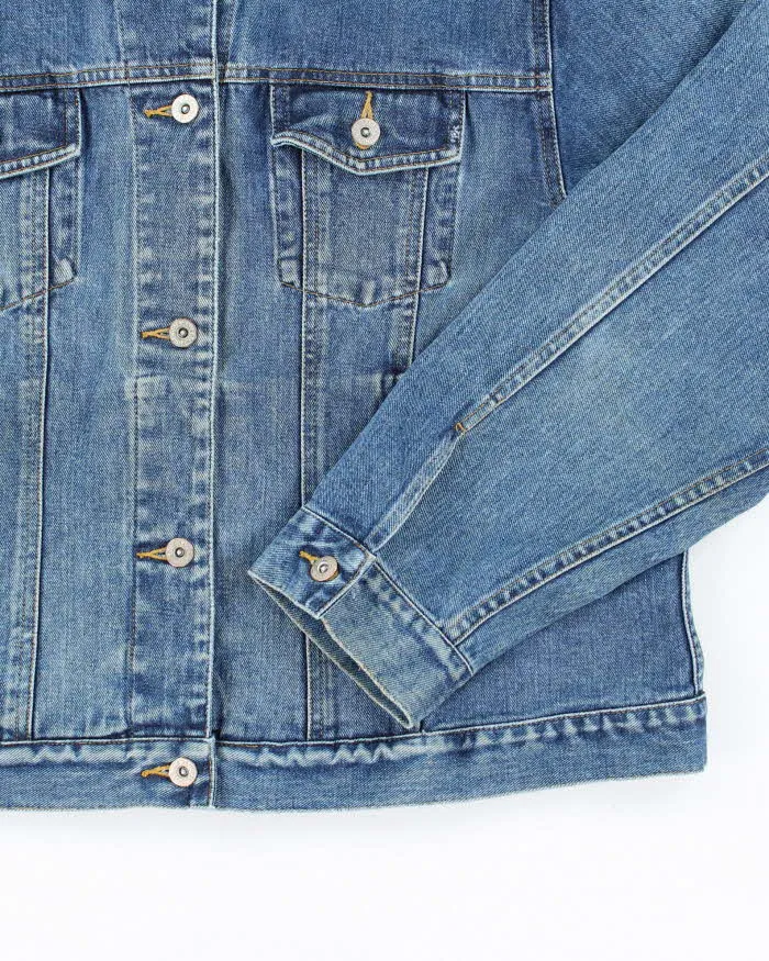 Vintage Y2K Eddie Bauer Dark Wash Denim Jacket - M sold by Rokit product image thumbnail 4