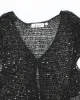 Vintage Y2k 00s Jessica Sequin Crochet Top - M sold by Rokit