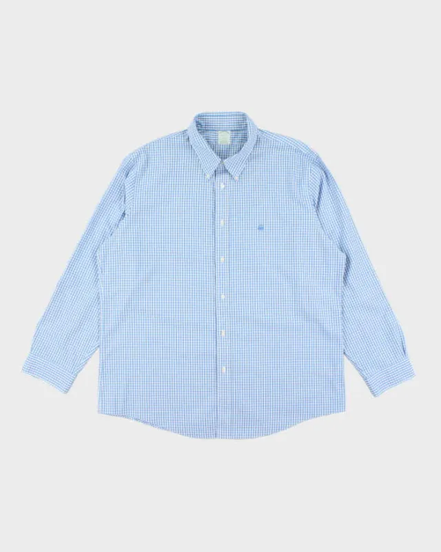 Vintage Brooks Brothers Check Long Sleeve Shirt - XXL sold by Rokit