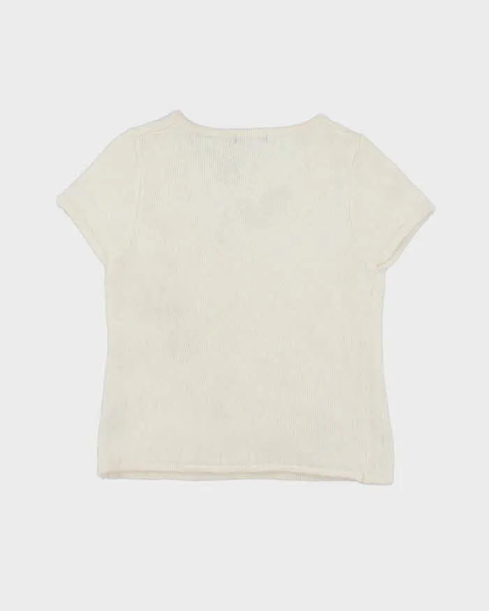 Vintage 90s Jessica Angora & Wool Blend Knit Top - M sold by Rokit product image thumbnail 2