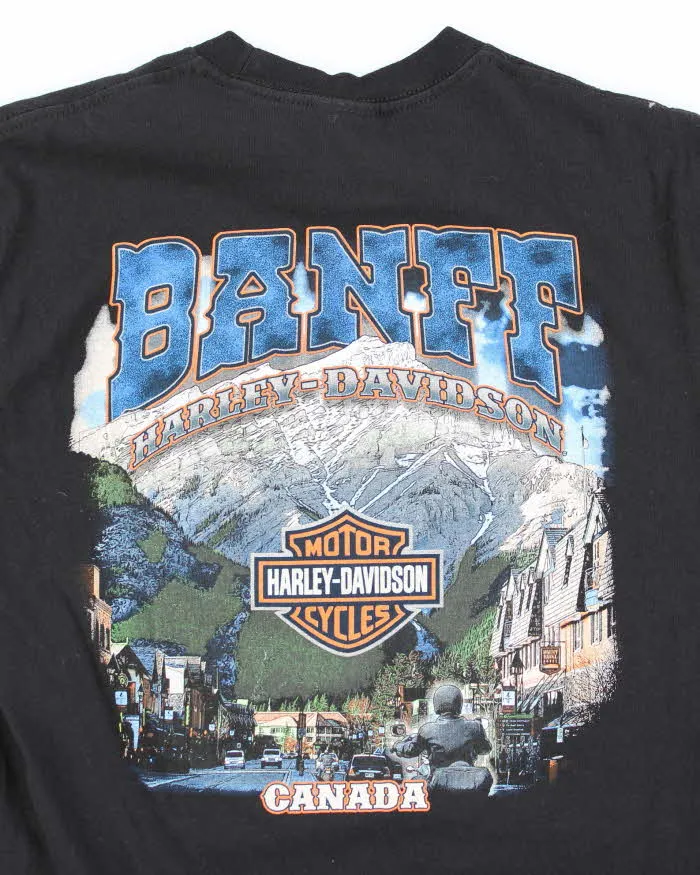 Vintage Harley Davidson Skull Biker Graphic T-Shirt - L sold by Rokit product image thumbnail 4