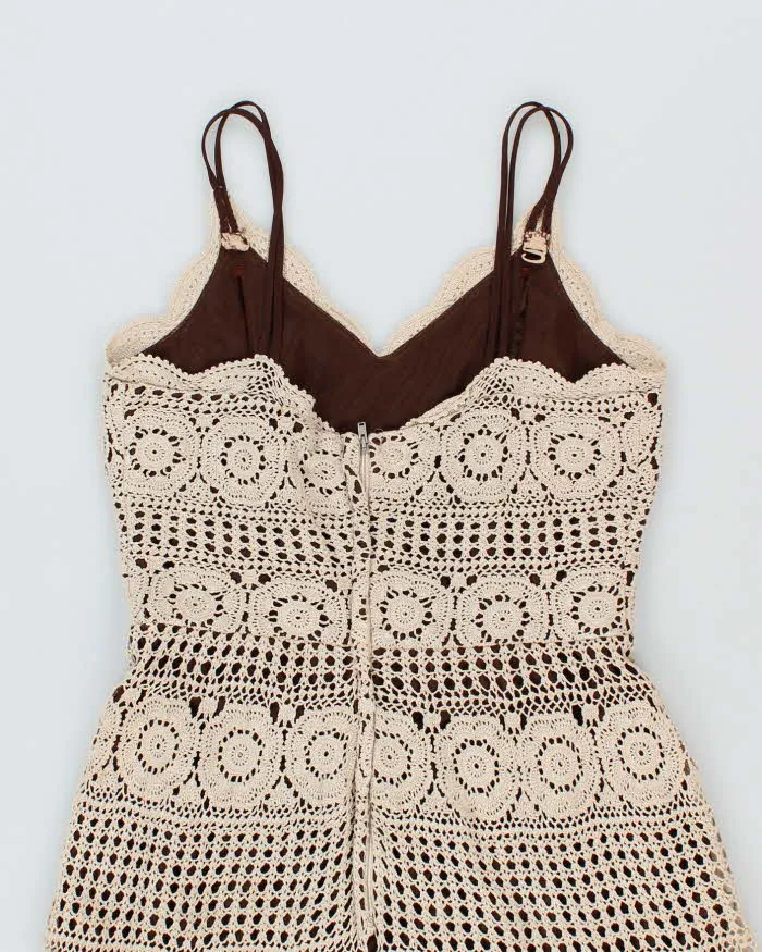 Vintage Y2k 00s Aaron Crochet Dress - M sold by Rokit product image thumbnail 4