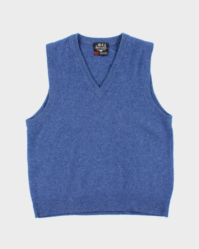 Vintage Snow Lotus Cashmere Tank Knit - M sold by Rokit