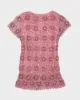 Vintage Y2k 00s Fengdo Crochet Sequin Top - M sold by Rokit