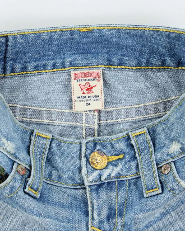 Vintage Y2k 00s True Religion Deni Mini Shorts - XS sold by Rokit product image thumbnail 5