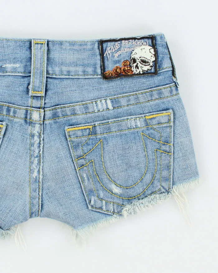 Vintage Y2k 00s True Religion Deni Mini Shorts - XS sold by Rokit product image thumbnail 4