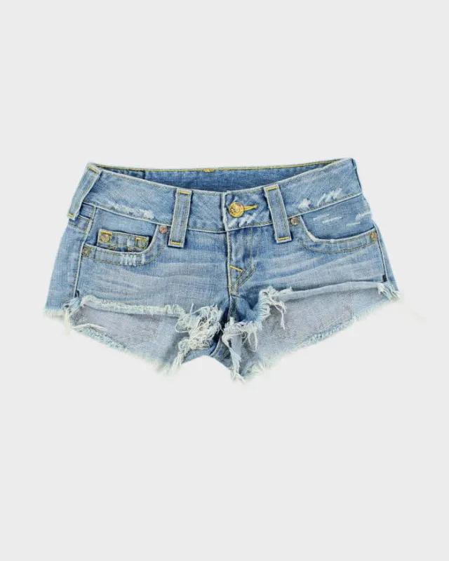 Vintage Y2k 00s True Religion Deni Mini Shorts - XS sold by Rokit
