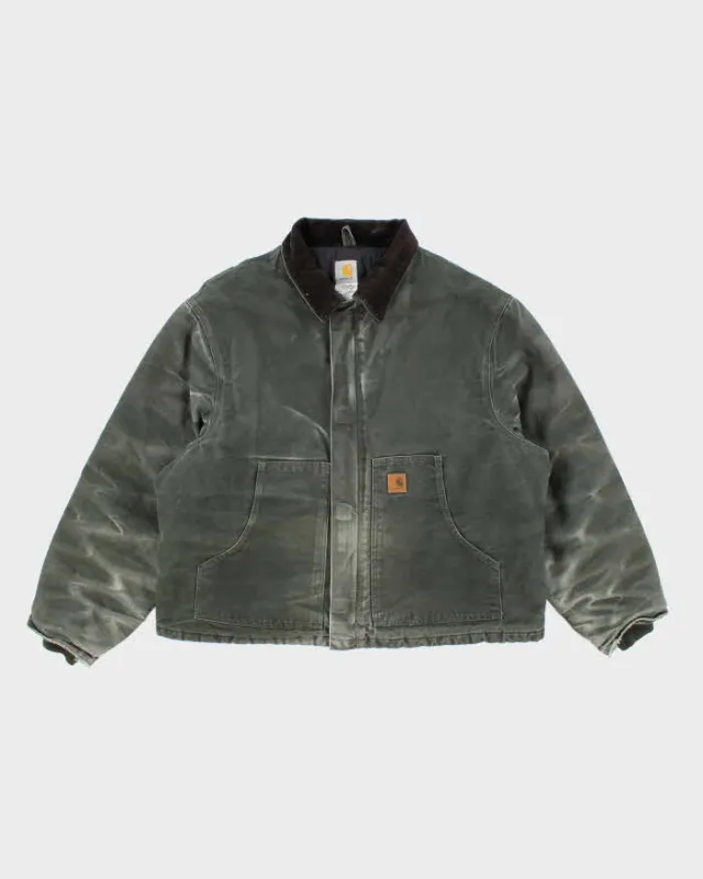 Vintage Carhartt Faded Heavyweight Lined Workwear Jacket - XXL sold by Rokit