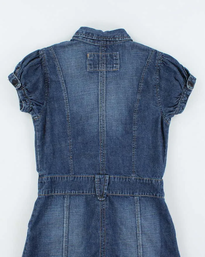 Vintage Y2k 00s Streetwear Society Denim Dress - S sold by Rokit product image thumbnail 4