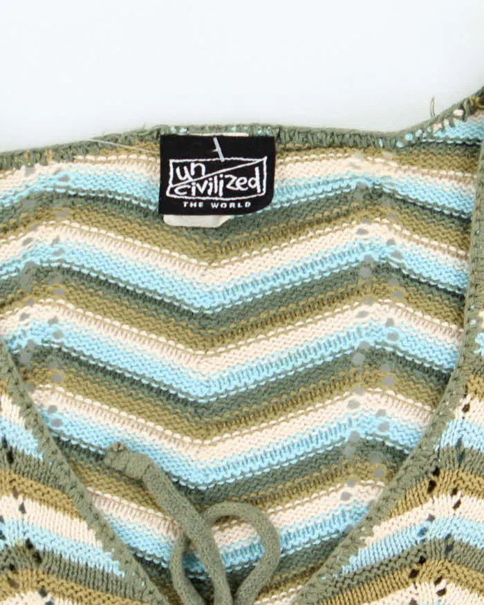 Vintage Y2k 00s Uncivilised Bell Sleeve Cardigan - M sold by Rokit product image thumbnail 5