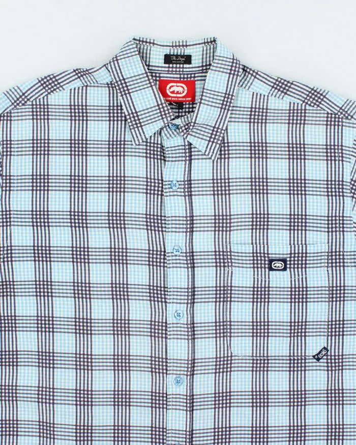 Vintage 00s Ecko Check Short Sleeve Shirt - M sold by Rokit product image thumbnail 3