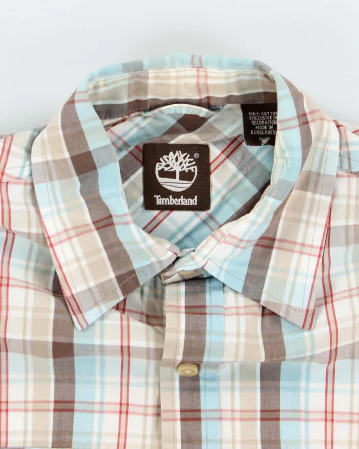 Vintage Timberland Check Oversized Short Sleeve Shirt - S sold by Rokit product image thumbnail 5